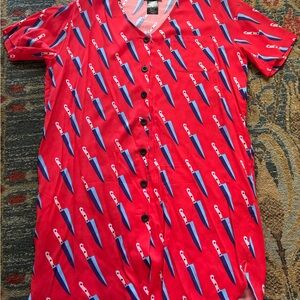 Nooworks Andie dress in knives print